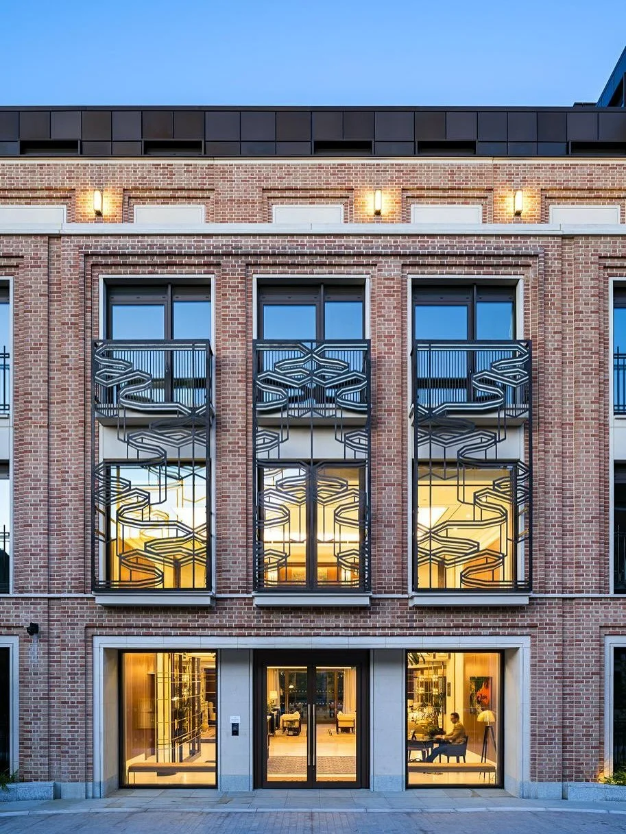 From research &gt;&gt; to model &gt;&gt; to finished piece

Following researching and creating an idea, I make my models by hand, scaled right down to about 30cm x 30cm x 30cm, then work with the fabricators, in this case the wonderful @bensonsedgwic