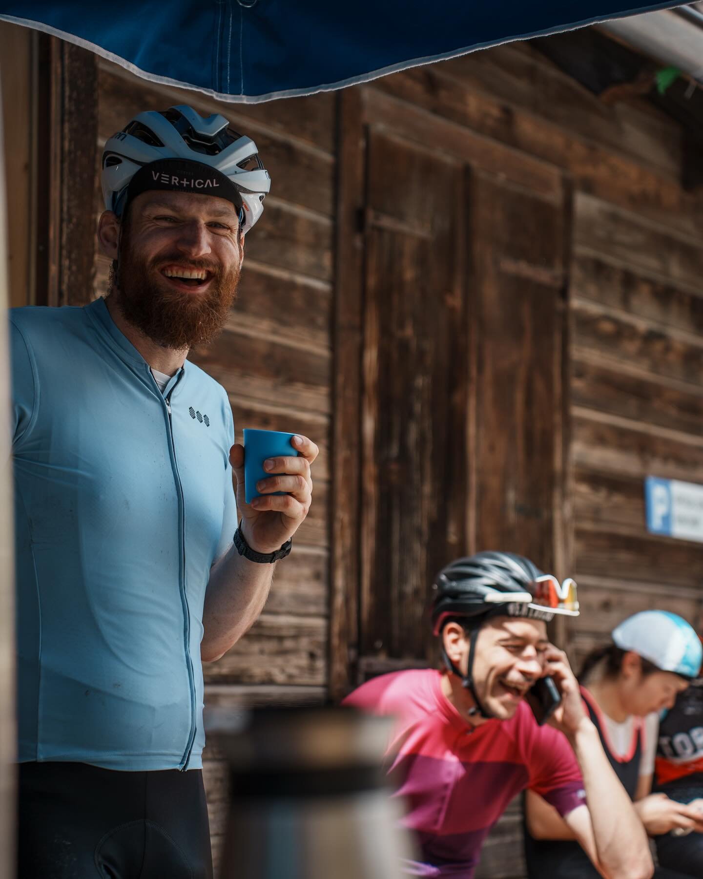 What a fantastic day we had @vertical_brevet Gravel Discovery Ride 💙 It started off a bit wet but before the first riders had completed their first loop, the sun was back out 💙 and Vertical HQ was full of chill vibes 💙 Thank you to everyone who to