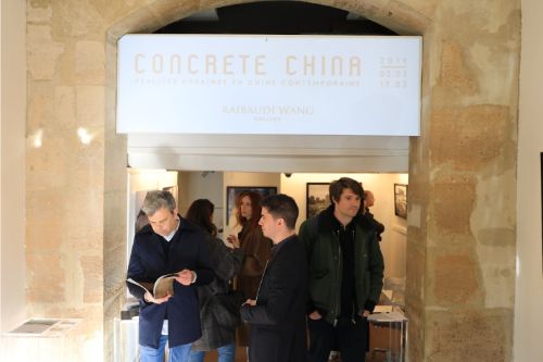 Opening of the exhibition Concrete China