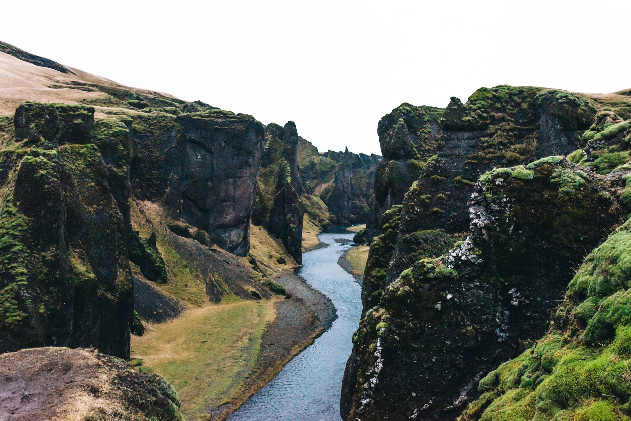 Fjadrargljufur Canyon, don't ask me how to pronounce that