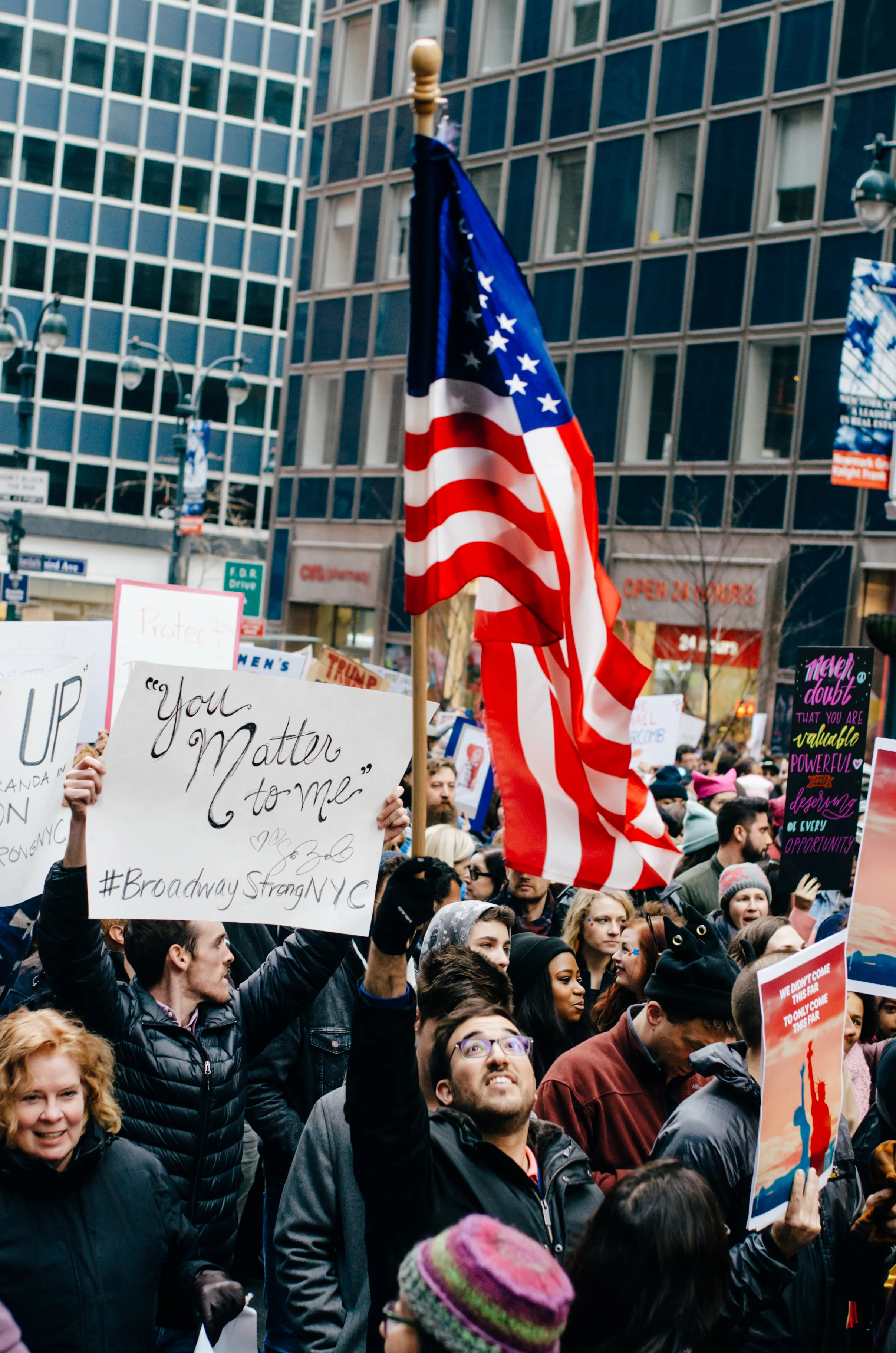 There's nothing more American then letting your voice be heard.