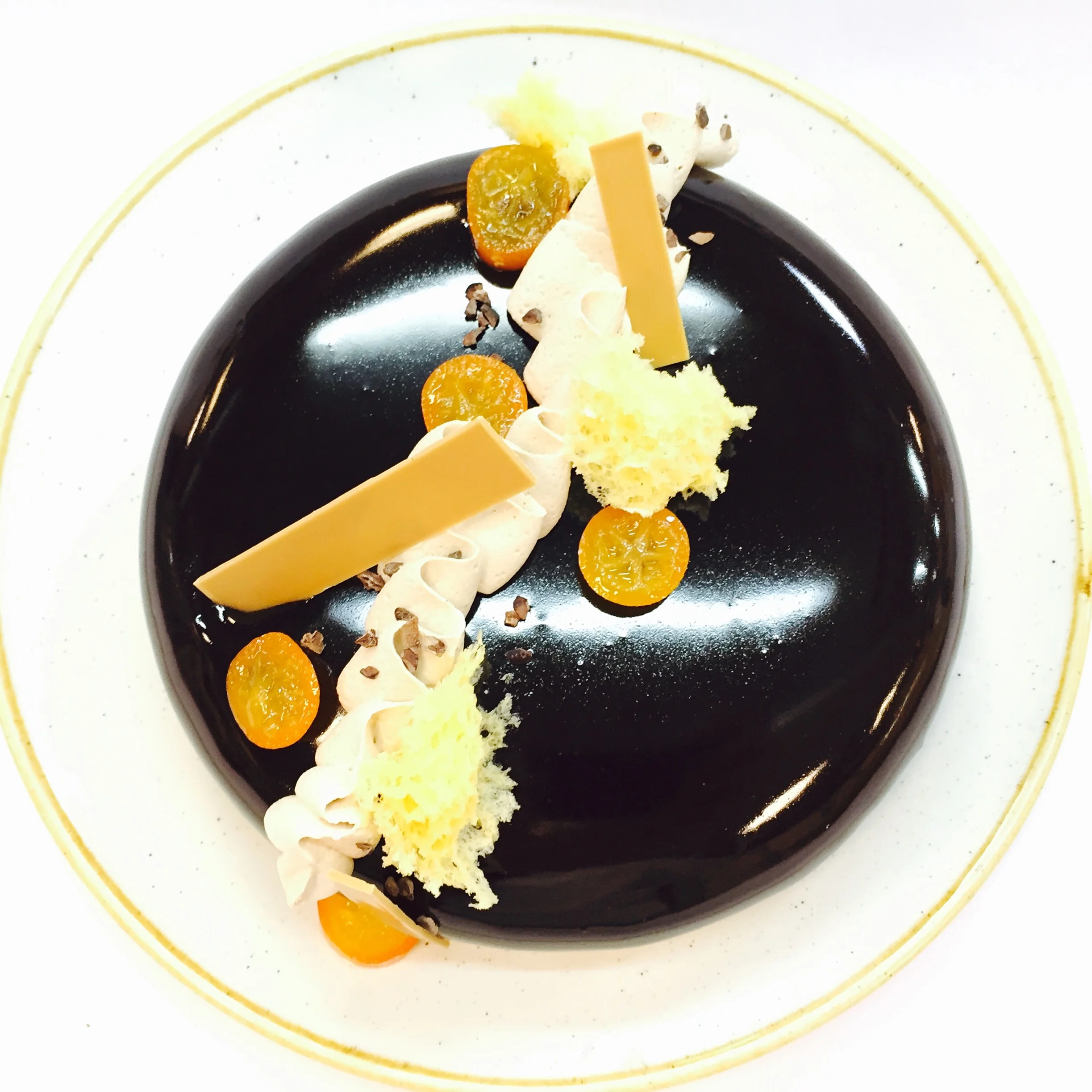 Kumquat Entremet