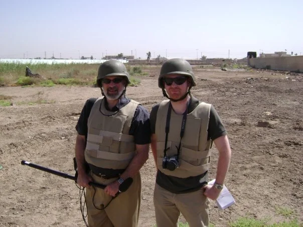 In Iraq, with Andrew Gray of Reuters.