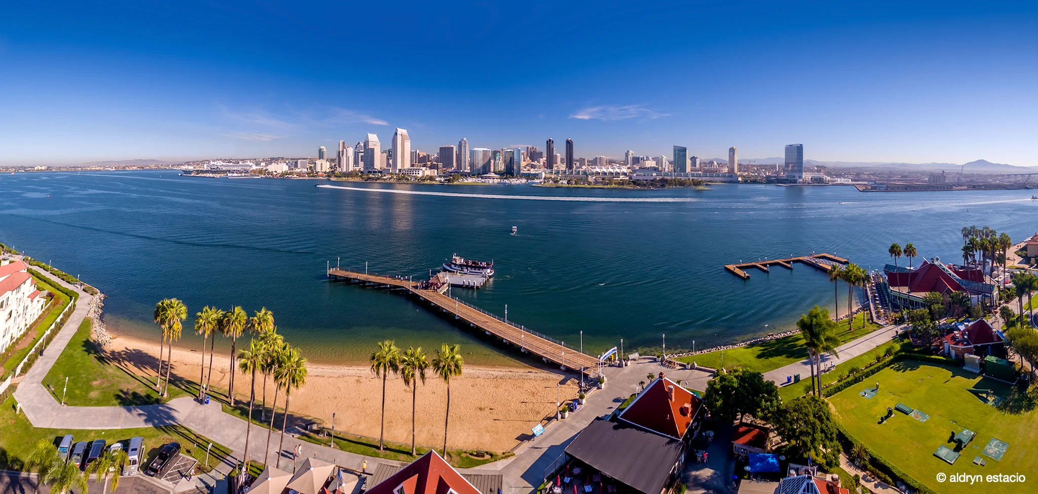 {Across the Bay} Coronado, CA