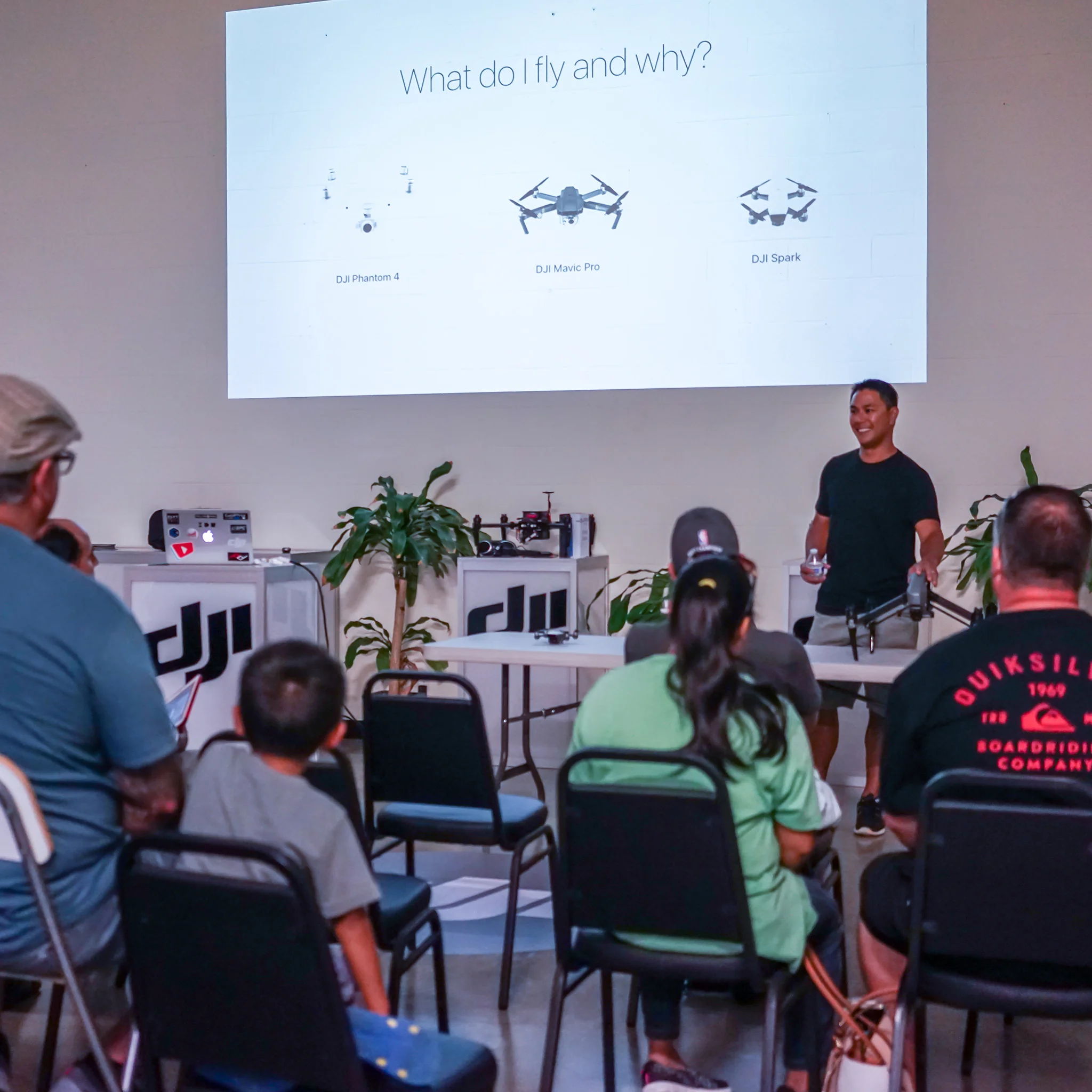Featured Speaker at the DJI Store Grand Opening in San Diego, CA