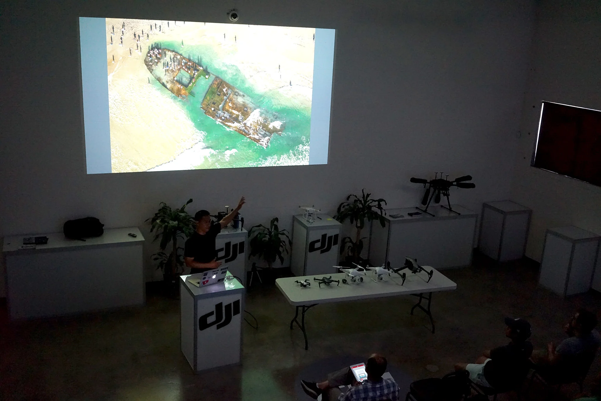 Featured Speaker at the DJI Store Grand Opening in San Diego, CA