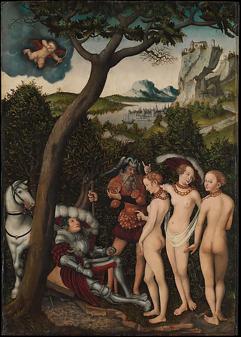 The Judgement of Paris by Lucas Cranach the Elder | Image Courtesy of The Met Museum
