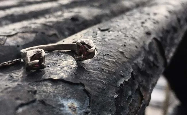 Mary Gallagher | Split Garnet Ring