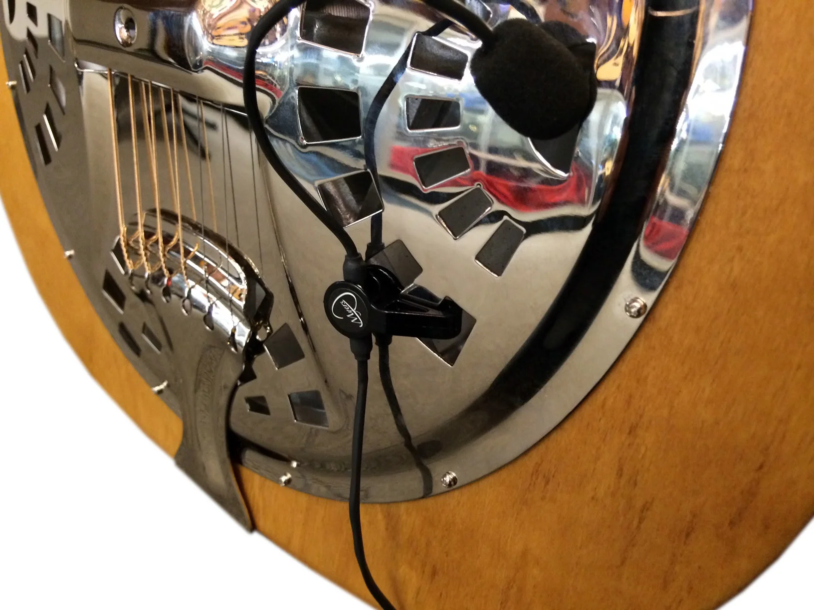 "The Feather" by Myers Pickups/Resonator Pickup, Resonator Microphone