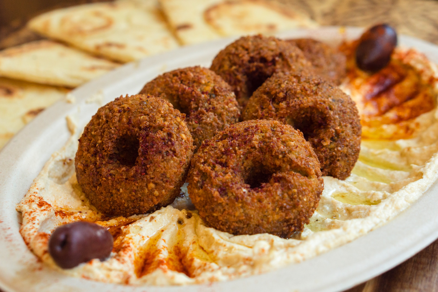 Hummus Falafel Plate