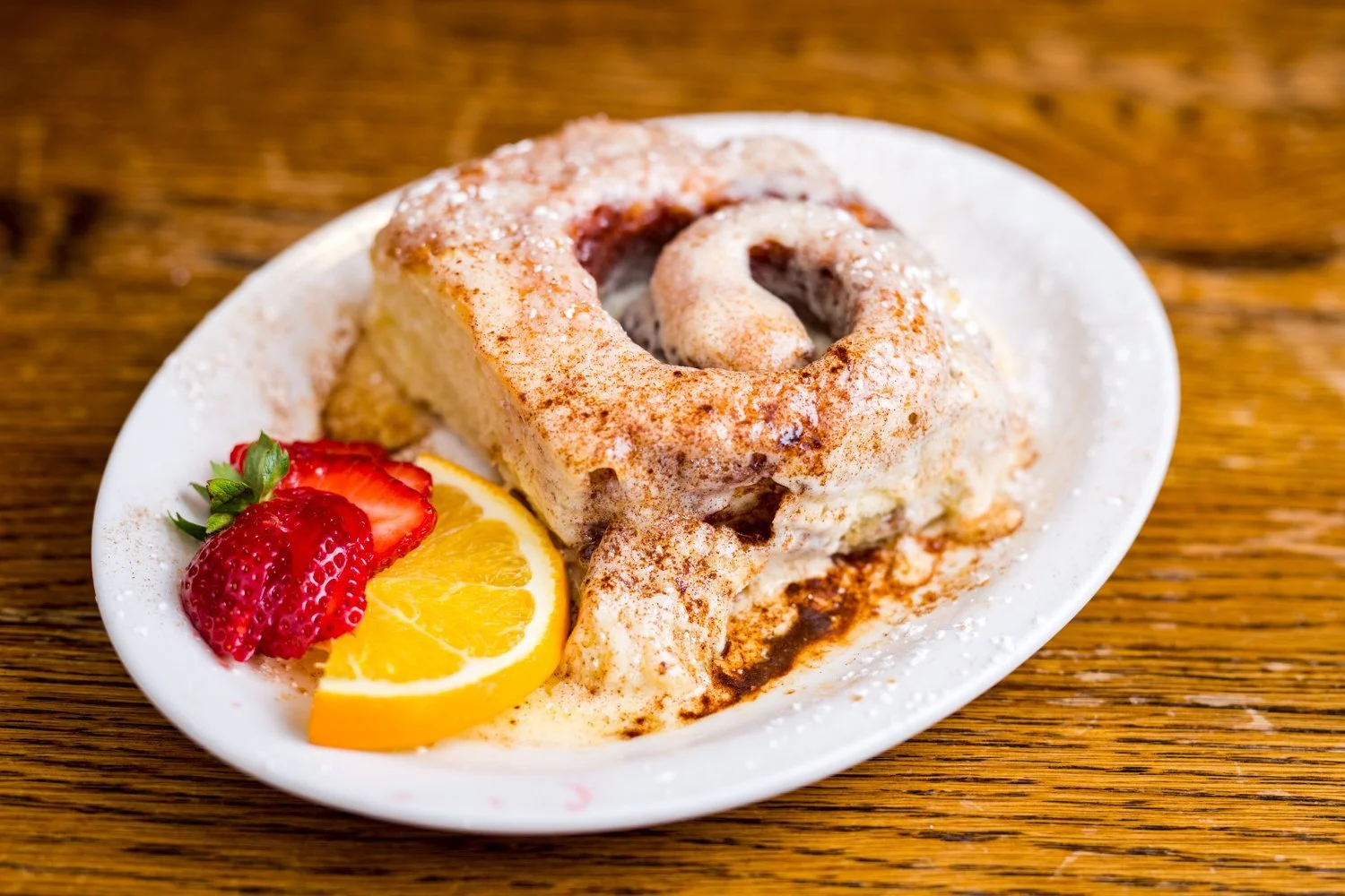 Cinnamon Roll from Donner Lake Kitchen 