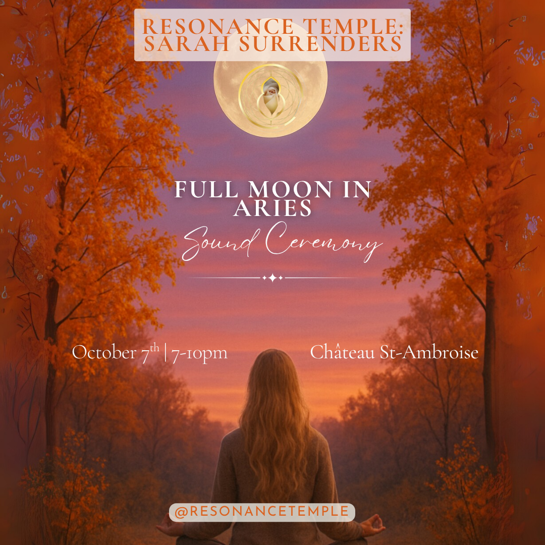 Full Moon in Aries Sound Ceremony