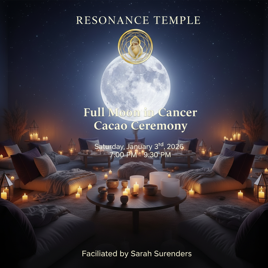 Full Moon Cacao and Sound Ceremony