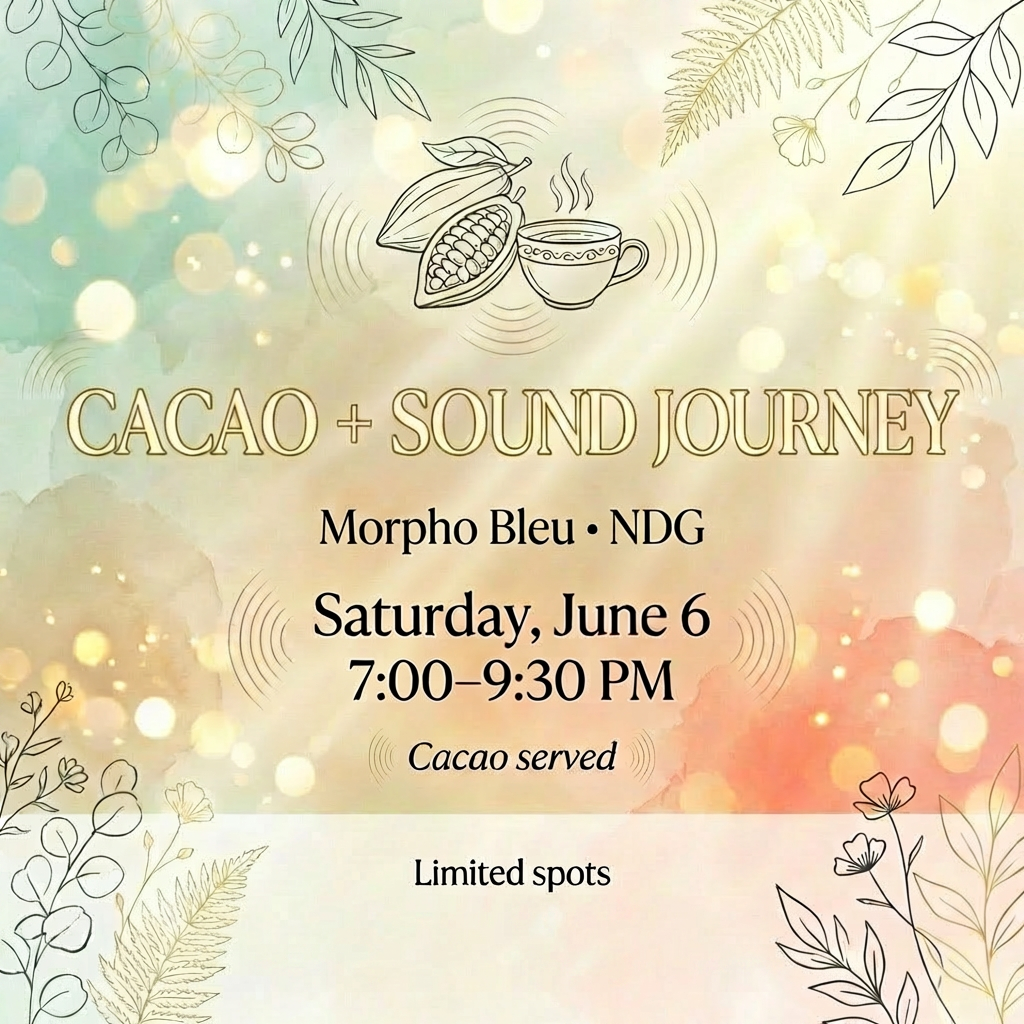 June 6th Sound Journey and Cacao