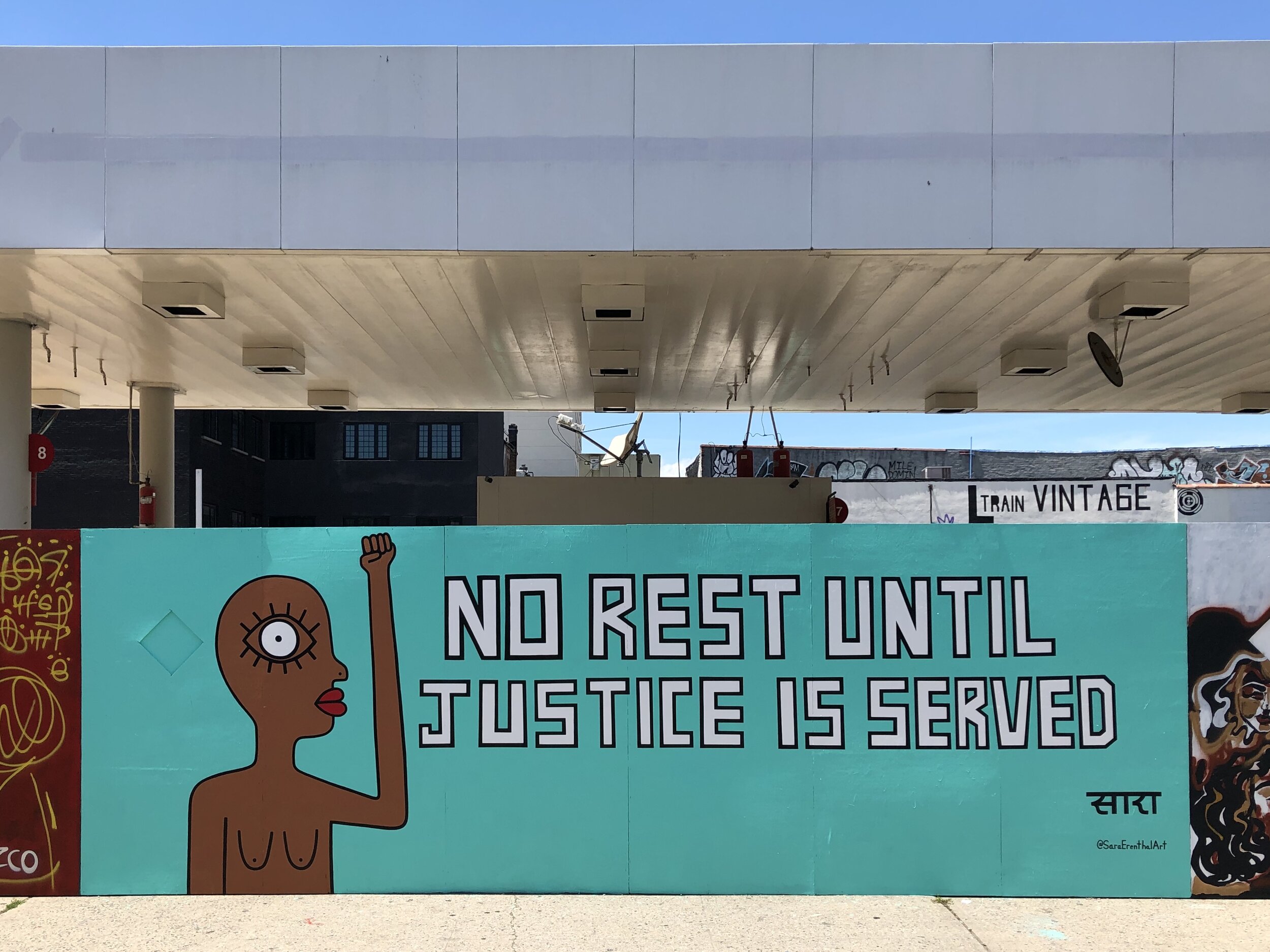 Wall Of Justice, Gowanus 2020