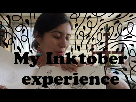 My Inktober Experience - Galapagos Islands theme - Estefania Santos Illustration