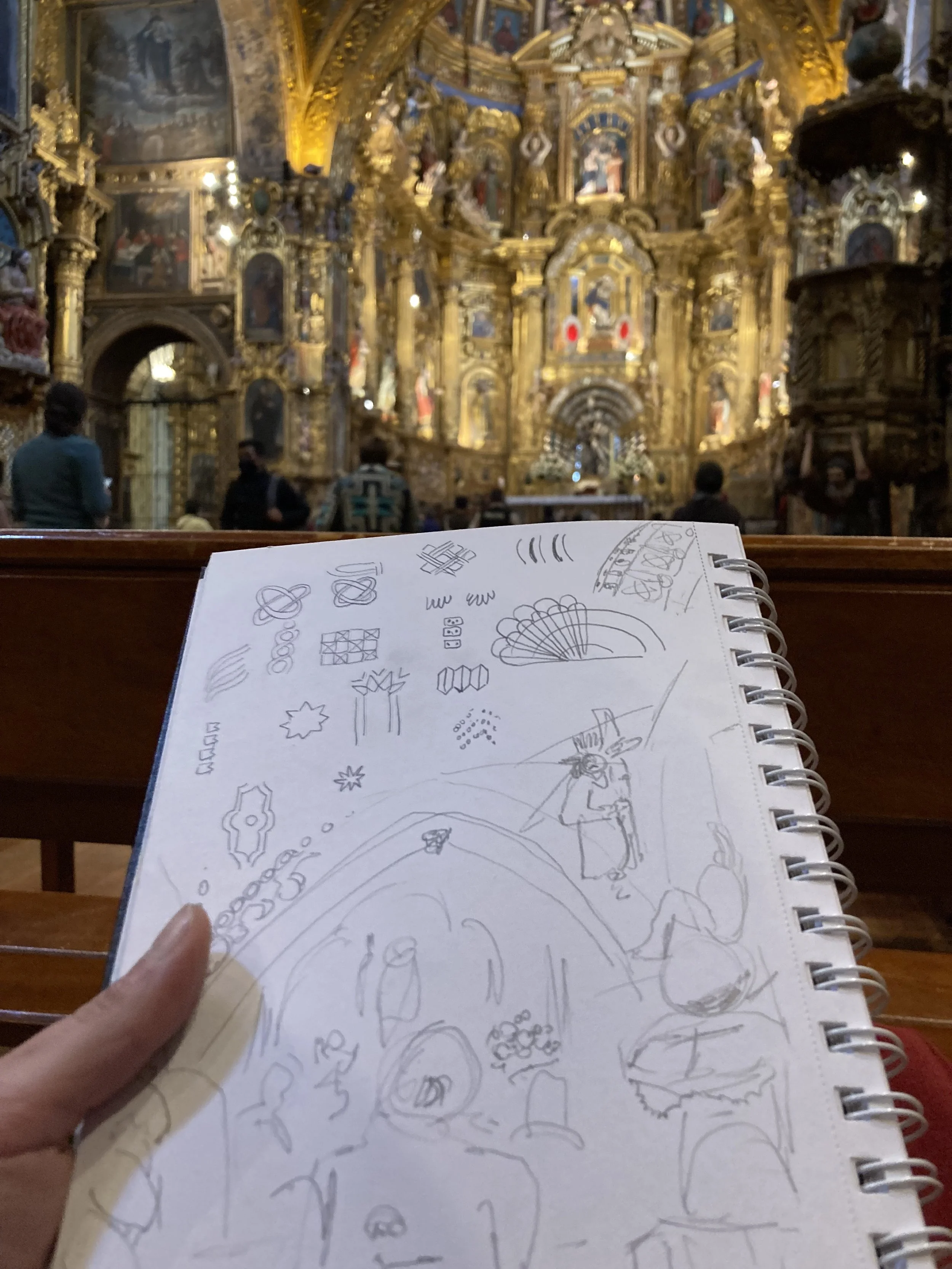  Baroque elementes -  Elementos barrocos  