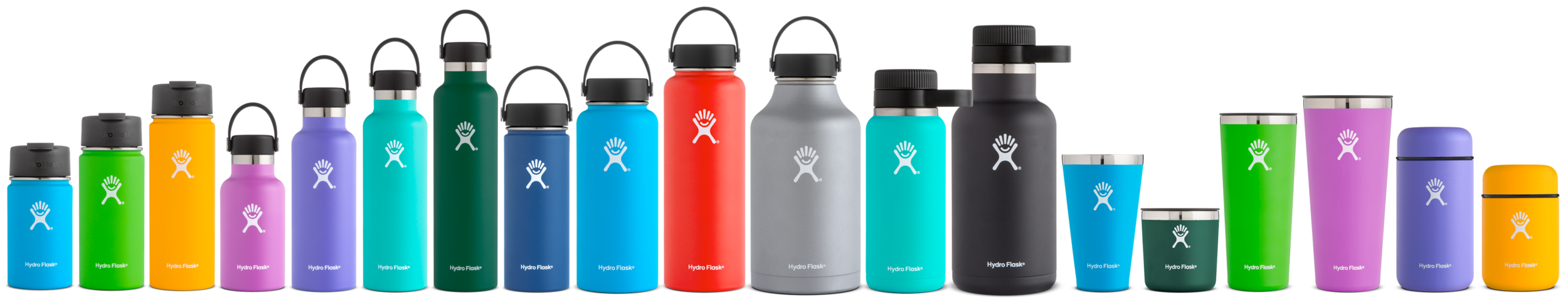 ocean blue hydro flask