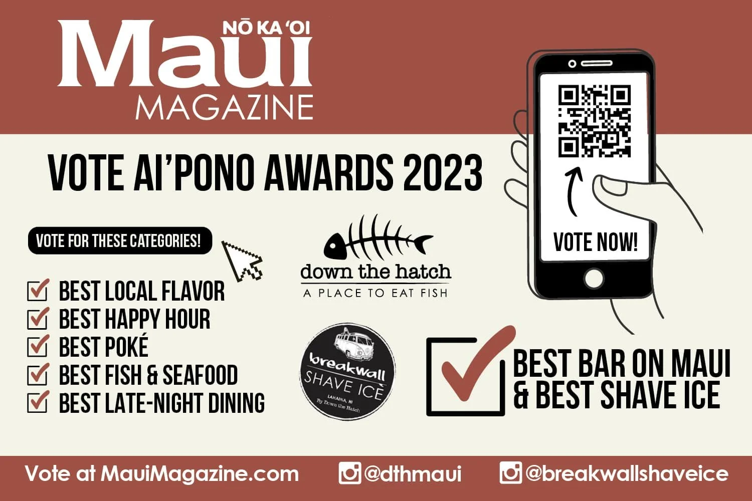VOTE For The Best On Maui