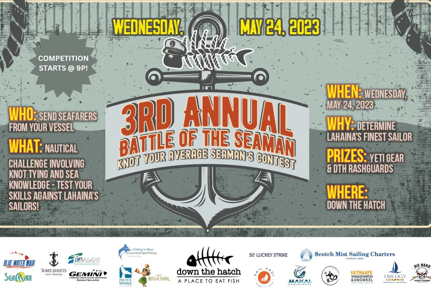 3rd Annual Seaman's Competition