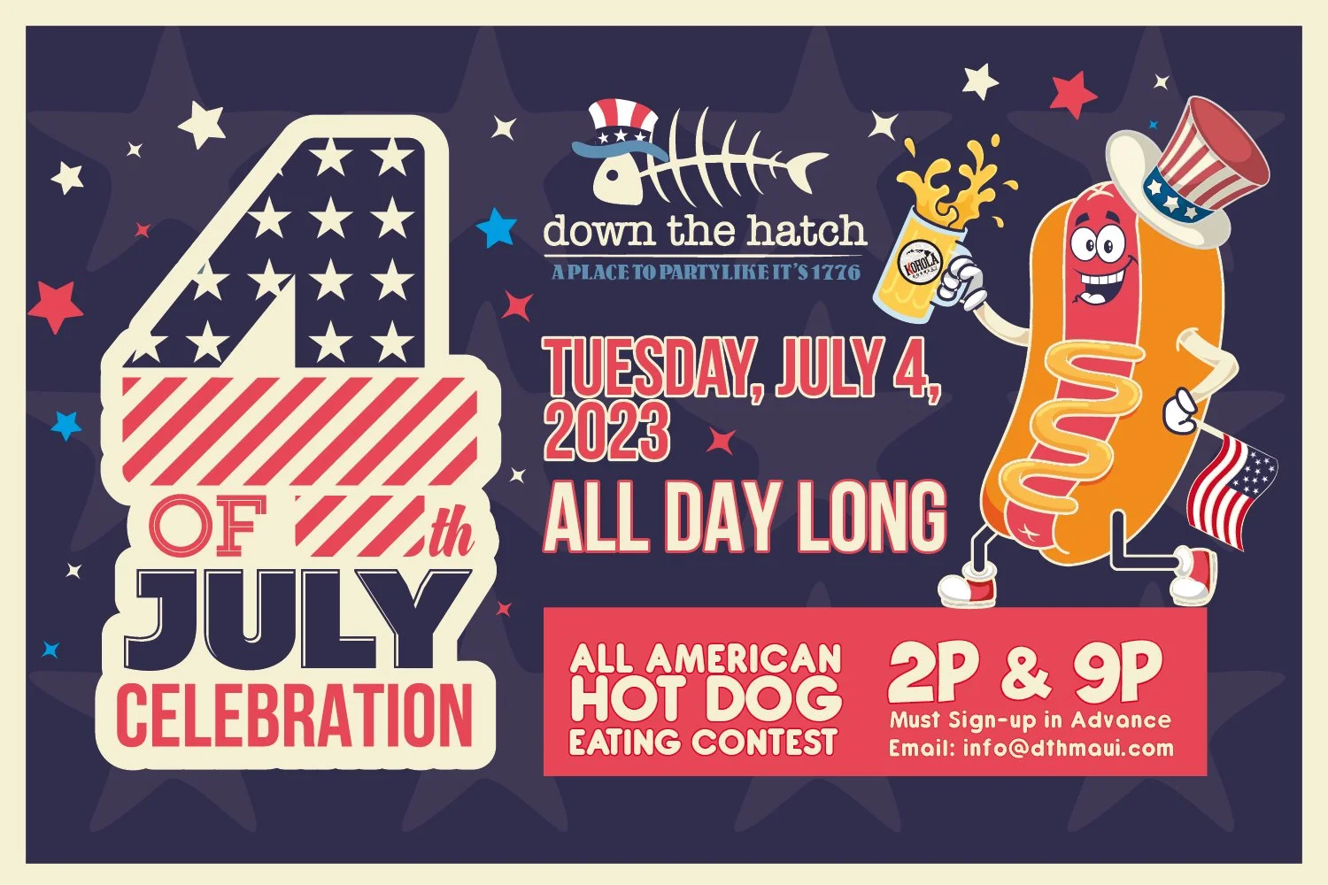 Down the Hatch's 4th of July Celebration: A Feast of Fun and Food