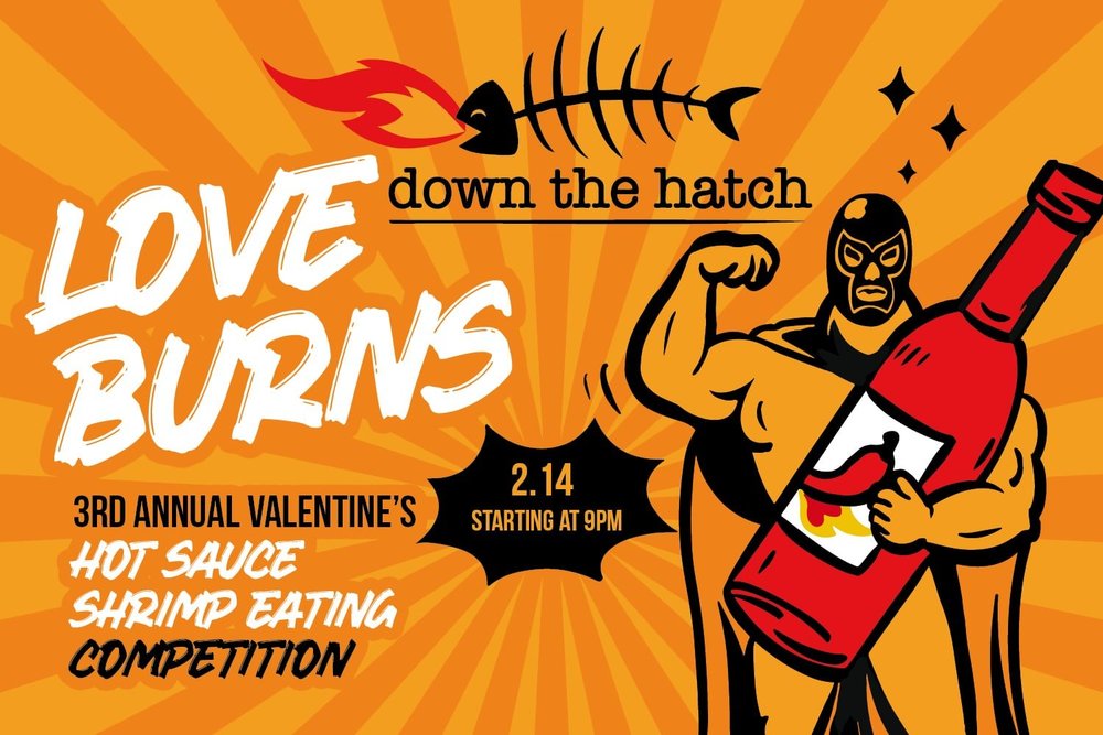 Love Burns Valentine's Day Hot Sauce Challenge