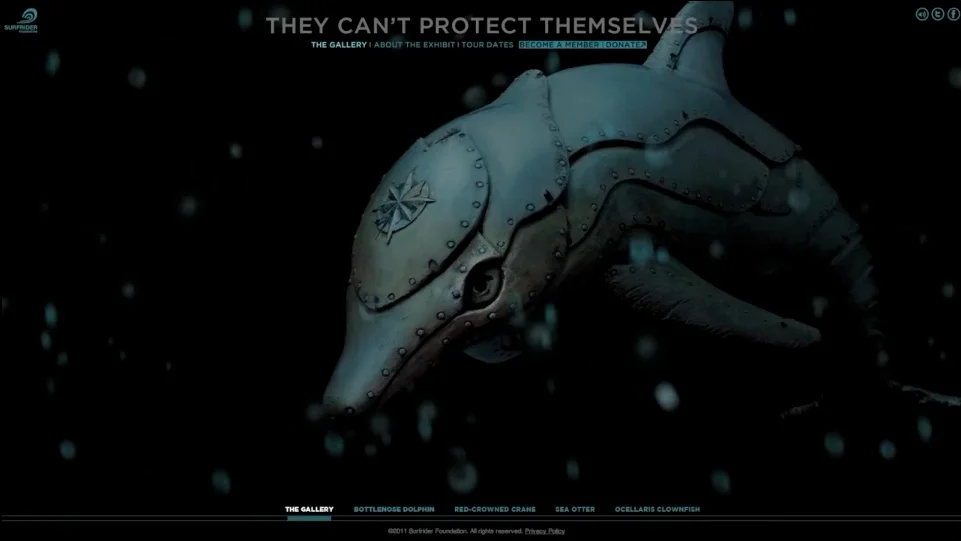 The Surfrider Foundation set out to raise awareness around endangered species in our oceans. 