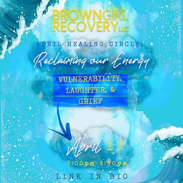 Are you ready to reclaim your energy? Link in bio &mdash; 
Join Brown Girl Brigade members Liz and Jaz in looking inward. In order to get out we must go through &mdash; that means looking at our laughter and grief.