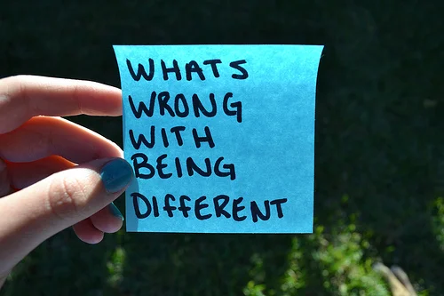 Notes on being Different