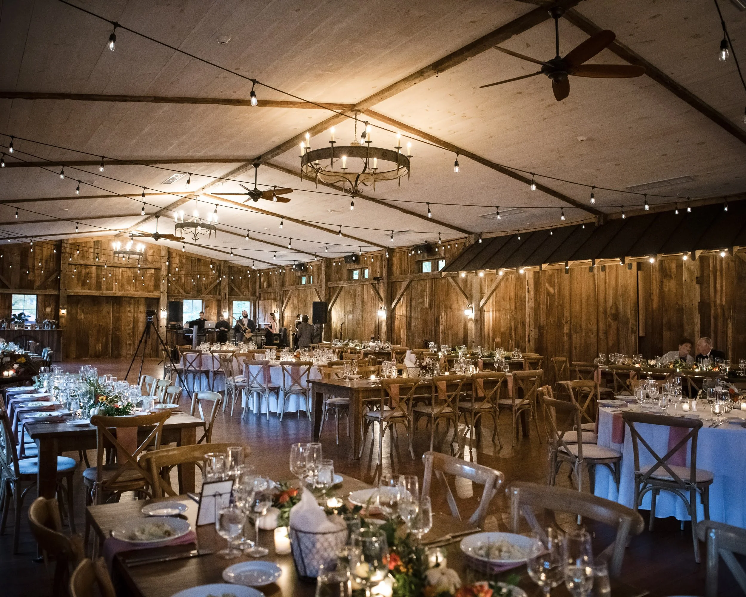 Private events hosted with flexible spaces and included essentials