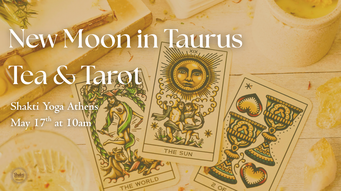 Taurus New Moon Tea &amp; Tarot + Sound Bath