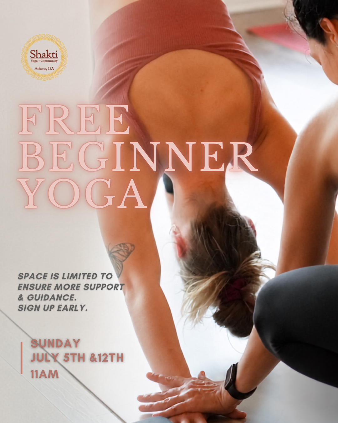 *Free* New Student Beginner Yoga