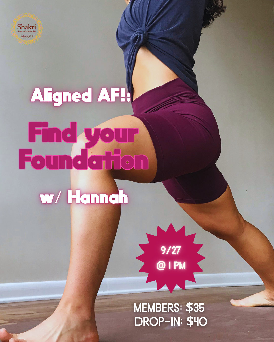 Aligned AF! Build your Foundation
