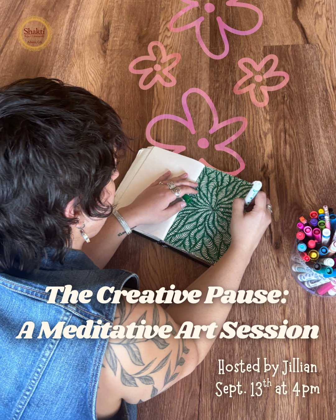 The Creative Pause: A Meditative Art Session