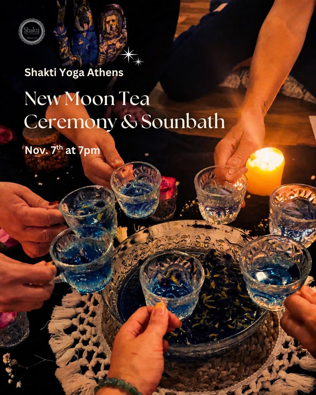 Scorpio New Moon Tea Ceremony &amp; Soundbath