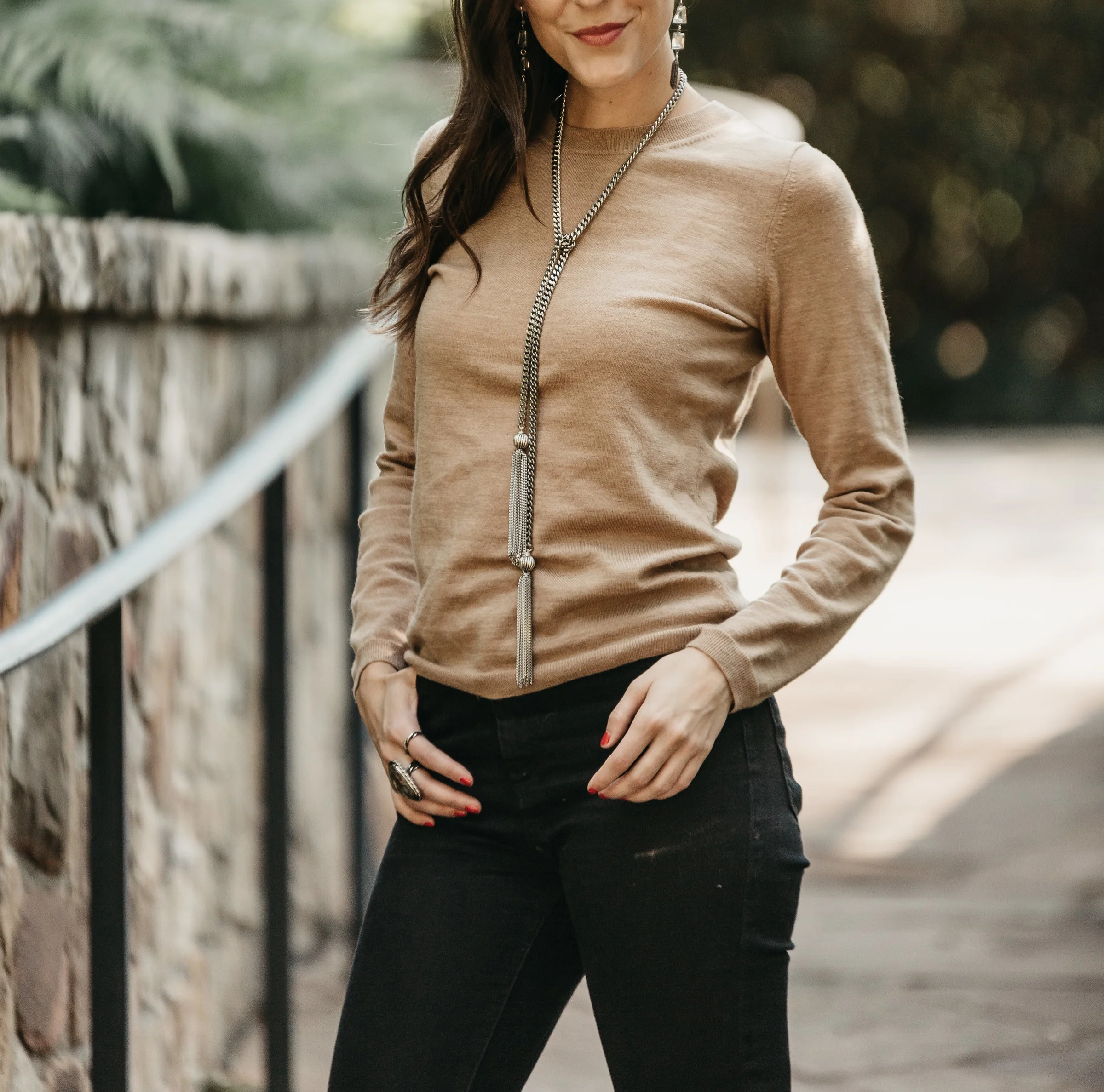 Ultra Long Tie Chain Necklace