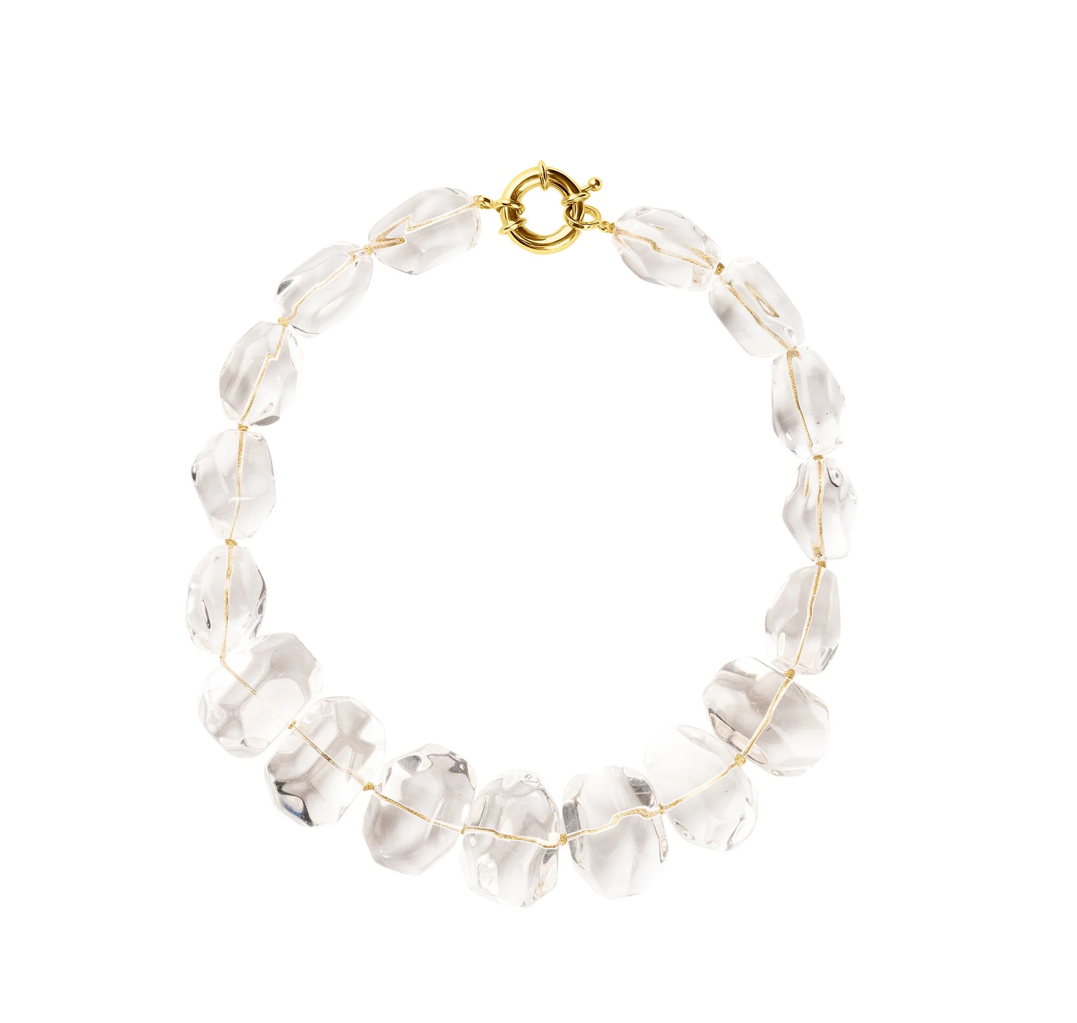 Stunning Brazilian Quartz Statement Necklace