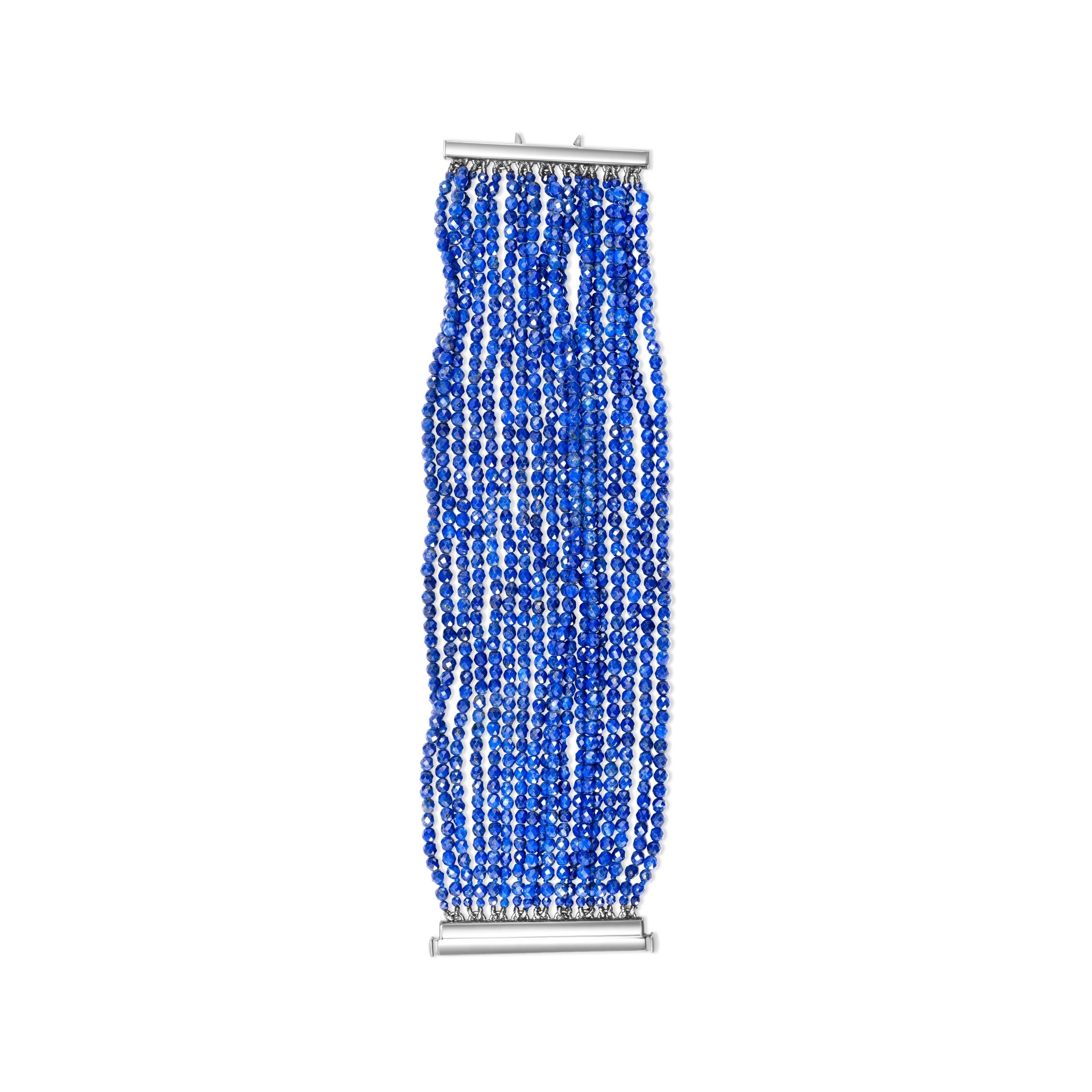 Lapis Lazuli Statement Bracelet