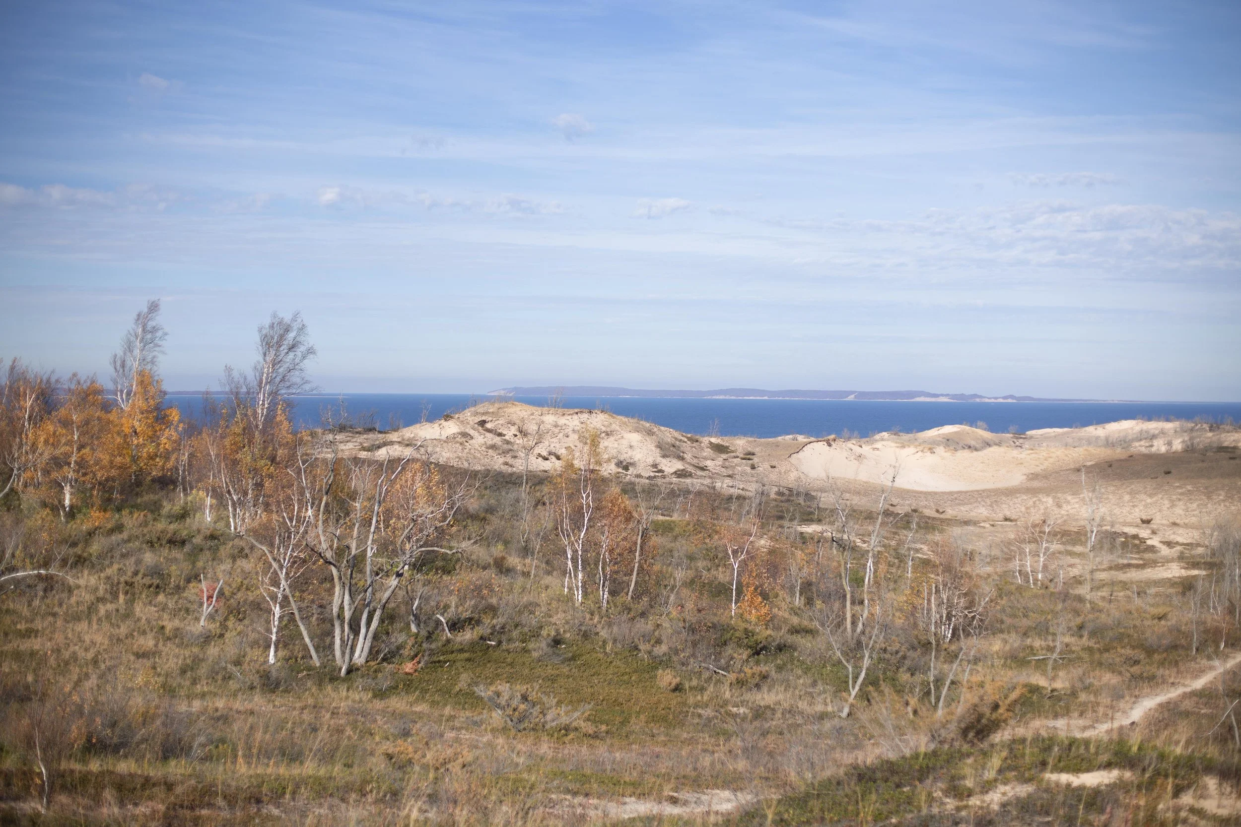 The Cottonwood Trail at Sleeping Bear Dunes National Lakeshore