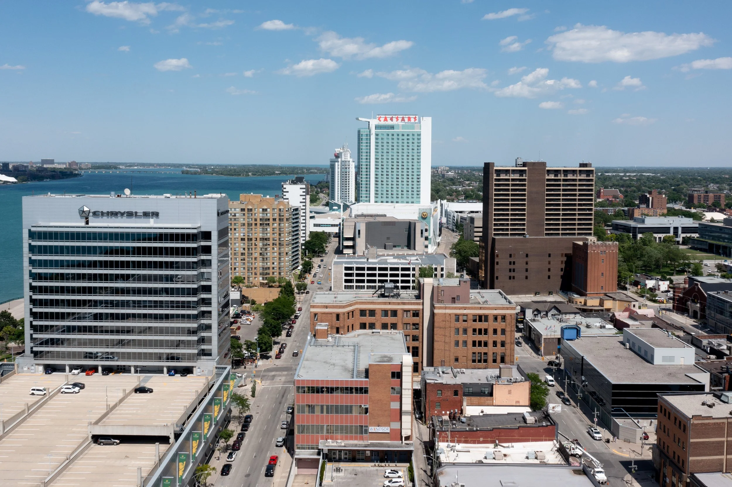  Photos for the Globe and Mail on Windsor leading the nation in downtown office space vacancy.  