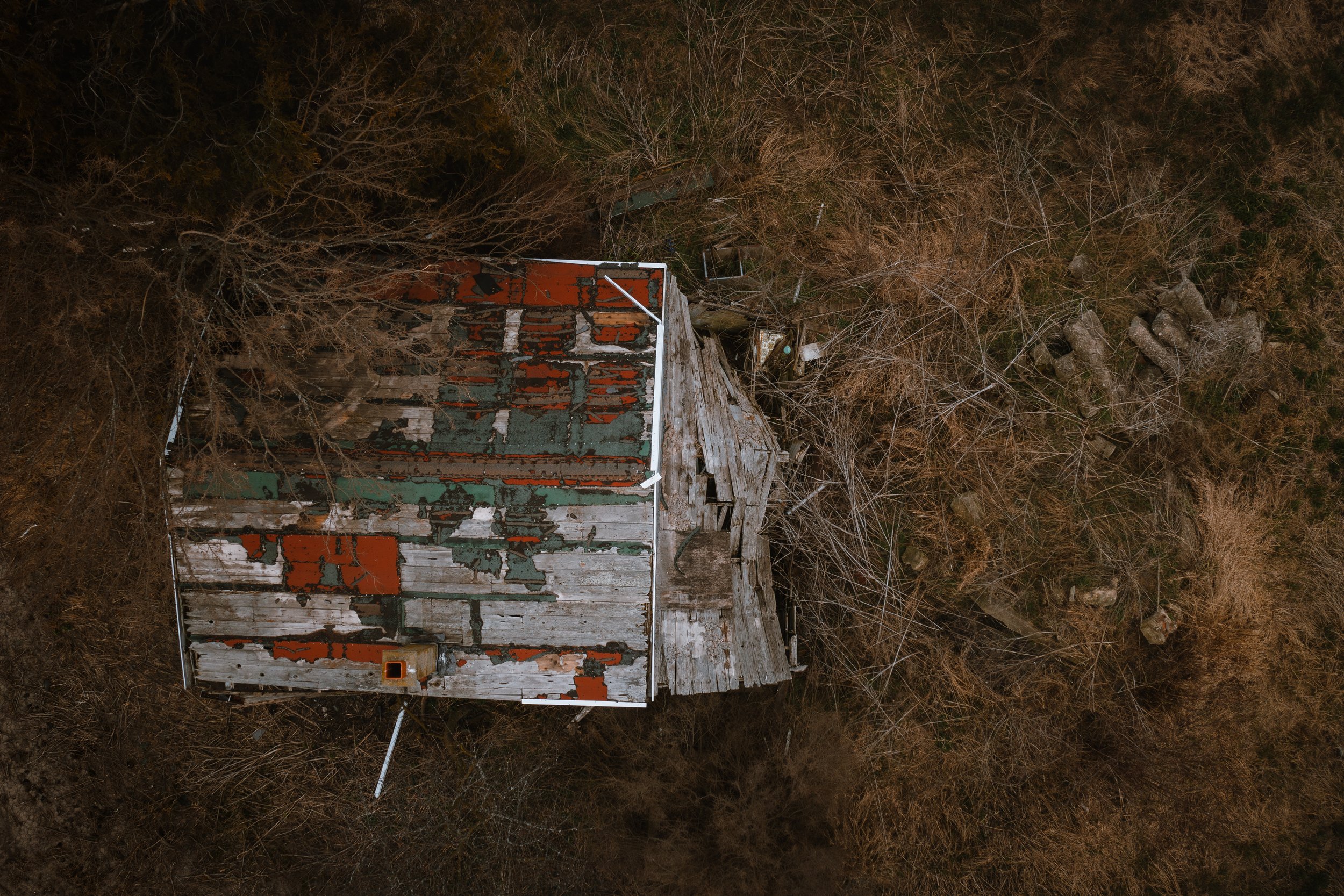  An abandoned home that continues to rot on Mersea Rd. 19 in Leamington. 