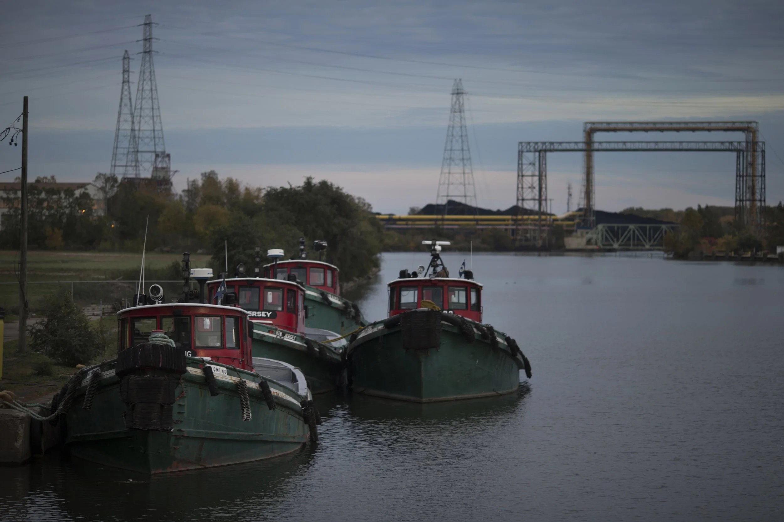 Tugs on the River Rouge