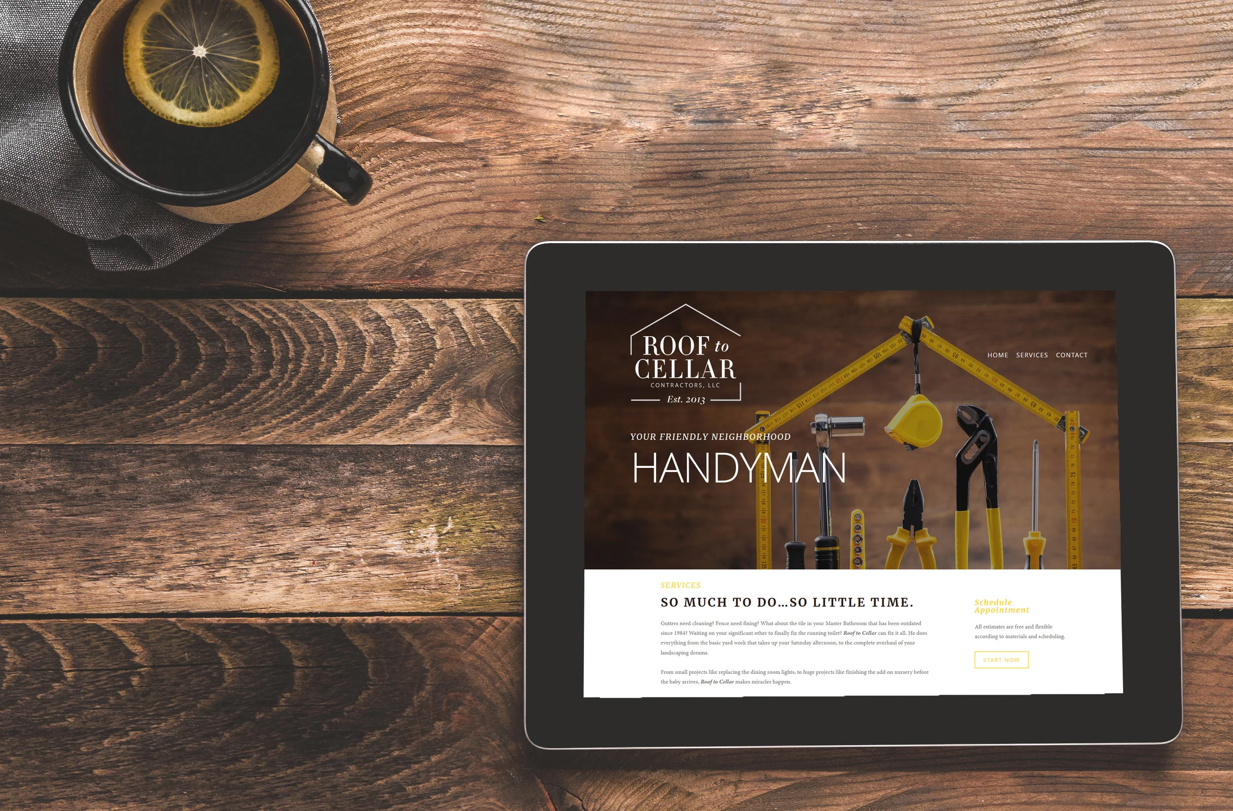 Even a Handyman Needs an Remodel: Roof to Cellar Contractors, LLC