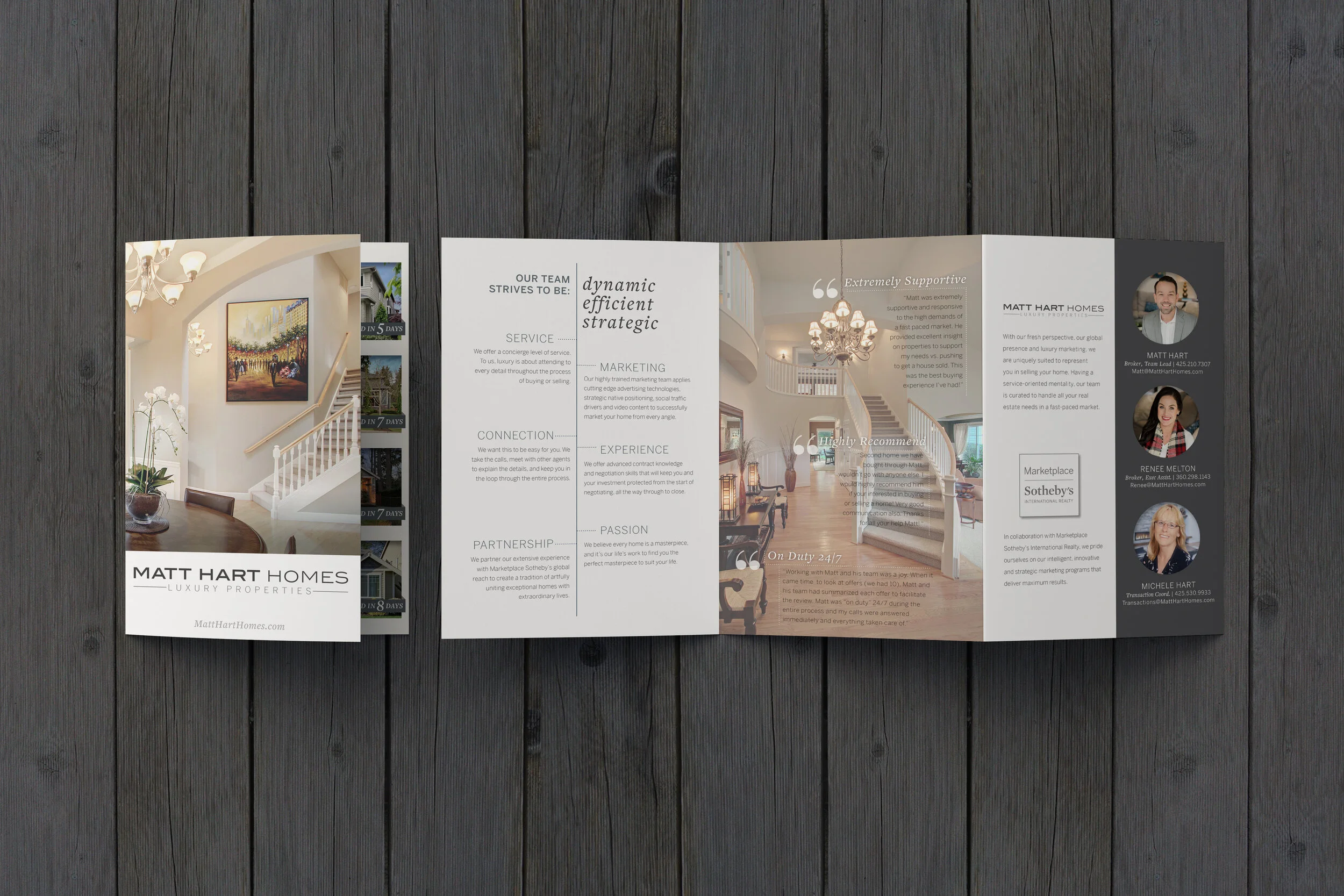 TBT: Matt Hart Homes - Brochures &amp; Branding