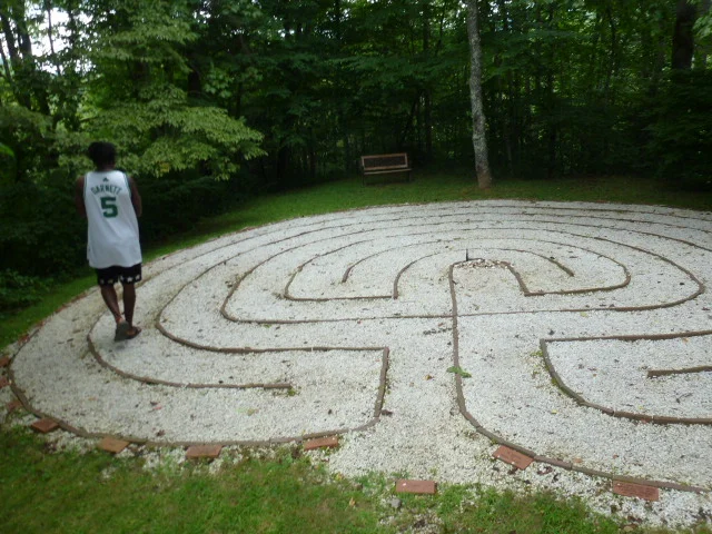 Almont at Magna Walk (at the labyrinth)