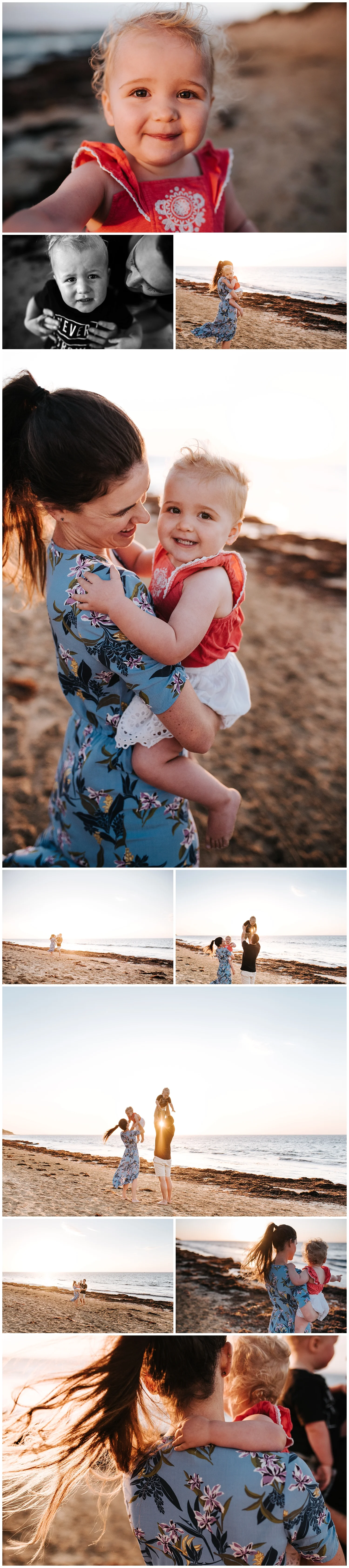 beautiful beach sunrise photography session in Melbourne