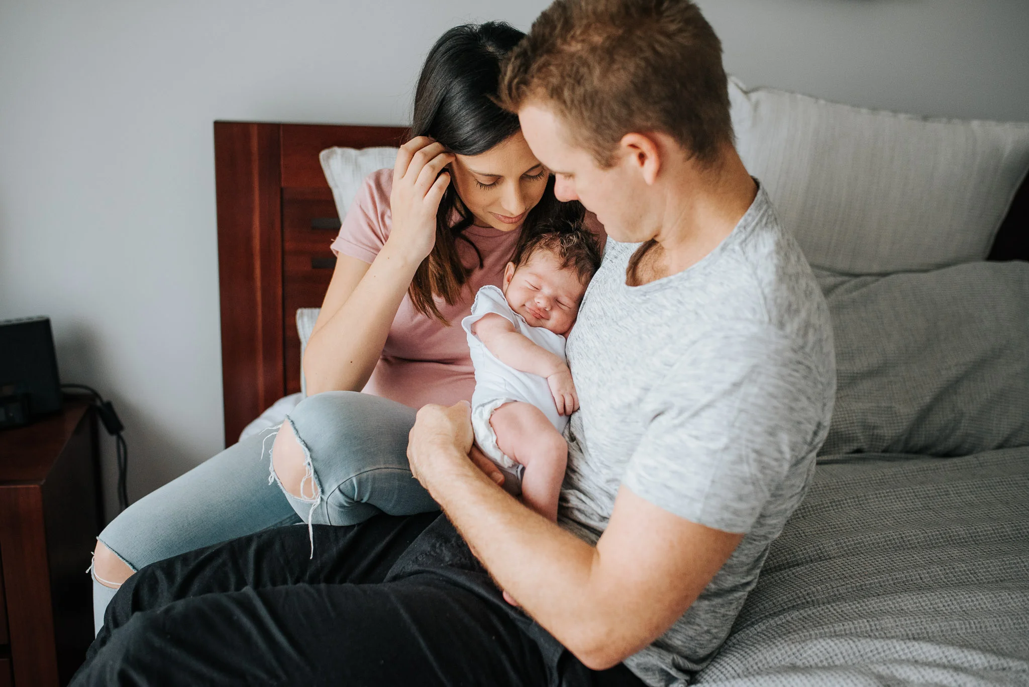 unposed, relaxed lifestyle newborn photography in melbourne - Jess Worrall Photography