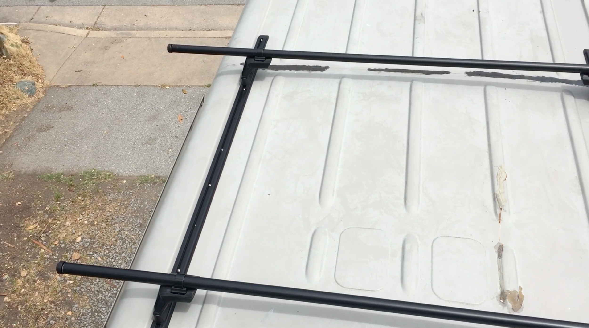 Attach the Skyline towers and the cross bars to finish the install