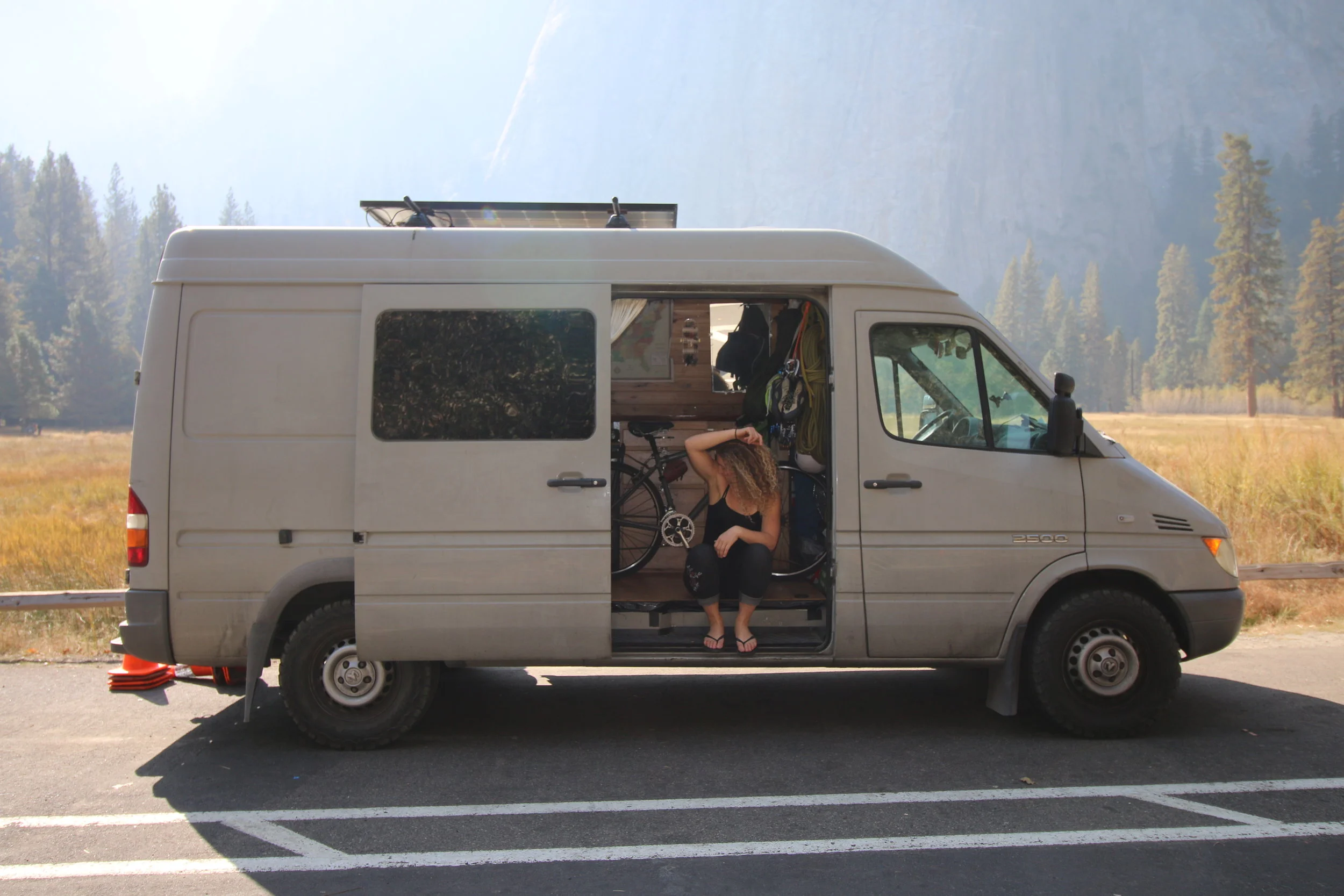 How I stay clean in the van (without a shower)