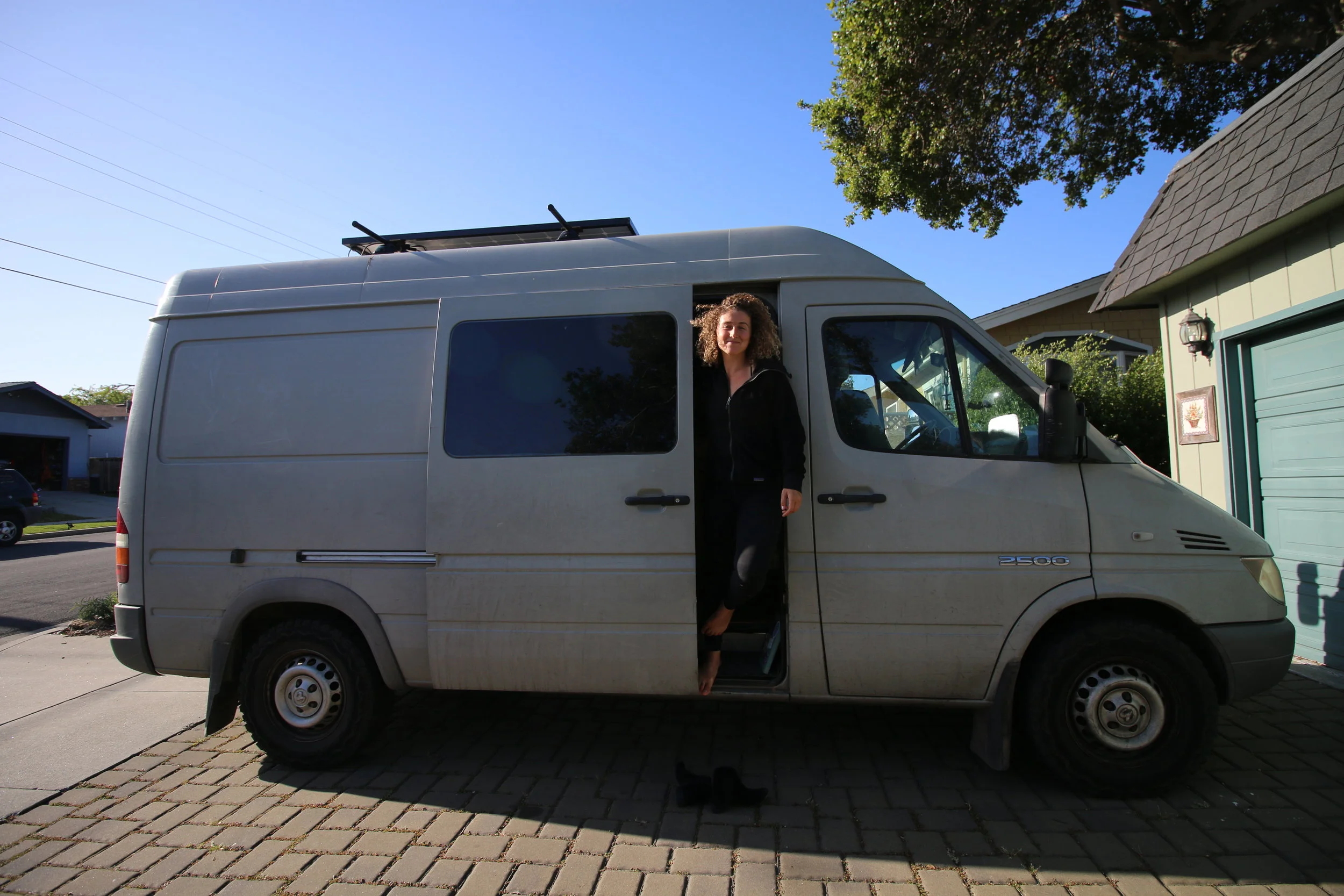 Sprinter Van Add On - Installing a Door Stopper